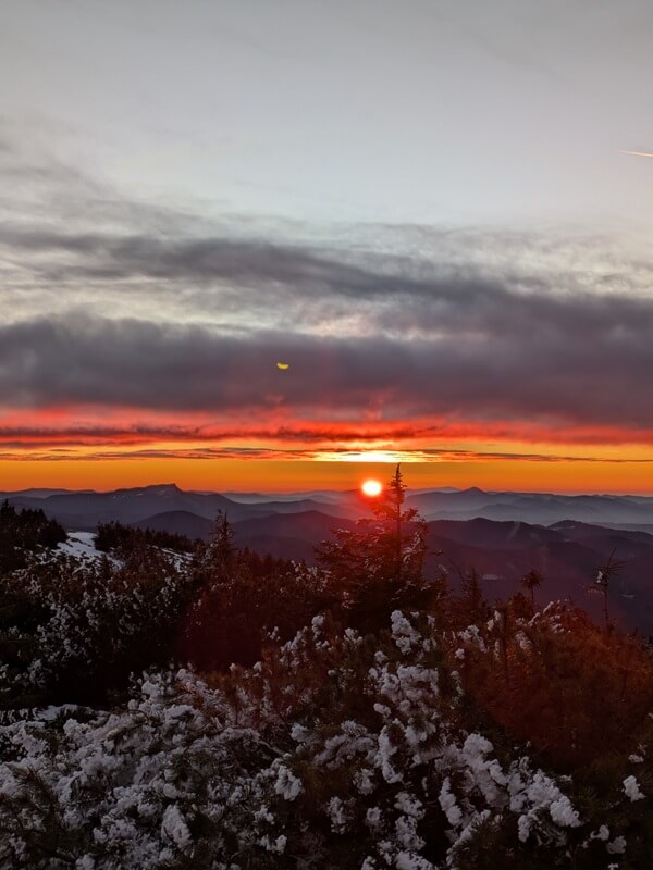turcianska zahradka - velka luka zapad slnka